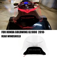 NEW Accessories Motorcycle LED Windshield Rear Deflector Rear Window For Honda Goldwing 1800 GL1800 