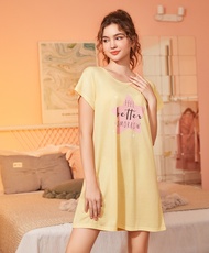 Young Hearts Young Curves Feel Better Tomorrow Sleep Dress C01-P01258