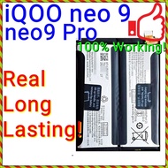 (5160mAh 120W Flash Charge) NEW ORI Long Lasting Battery BA13 for Vivo iQOO neo 9 / Neo9 Pro / I2304