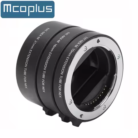 Mcoplus Metal Auto Fucus Macro Extension Tube Ring for Sony E-Mount A7 A7RIV A7III A7RIII A9 A7V A7I