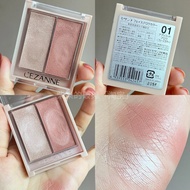 CEZANNE  two-color blush highlighter cream from Japan naturally brightens and refines the complexion