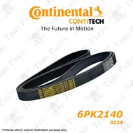 Contitech Ribstar Rib Serpentine Fan Belt 6PK2140 for Mercedes Benz E-Class A124 C124 E220 M111 SL R