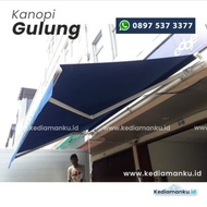 Kanopi Gulung - Canopy Awning Kanopi Kain Klasik Minimalis