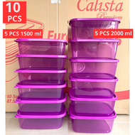 TOPLES SET CALISTA FOOD KONTAINER KULKAS SET CALISTA RUMOI PREMIUM WADAH KOTAK SET PENYIMPANAN MAKAN