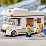 New Ready Stock City Series Travel Holiday Camping RV Playhouse 60283 Assembled Building Blocks Boys