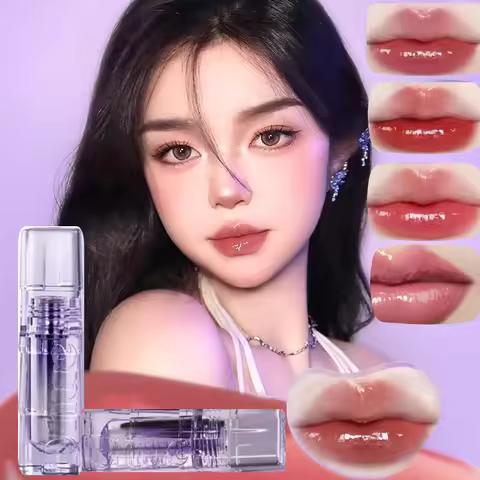 Uhue Nude Mirror Lip Gloss Main Series Liquid Lipstick Moisturizing Hydrating Water Light Glass Jell