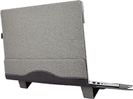 15S-FR Case for HP 15 15s-eq 15s-fq 15s-fr 15s-du Pavilion 15s-er1004AU 15-dy Series PU Leather Bracket Design Laptop Cover Protective Skin Sleeve (Light Grey)