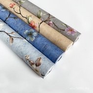Flower American Wallpaper Background Wall Retro Style TV Embossed Bedroom Vine Living Room Wallpaper