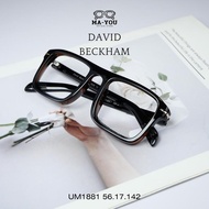 แว่นตาสายตาสั้น เลนส์บลูบล็อคออโต้ รุ่น Devid Beckham เดวิดเบ็คแฮม UM1881 ในร่มเลนส์ใส ออกแดดเปลี่ยน