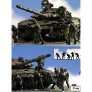 GMR Hobby GM1 HC8 New Style Taste Model 1/72 Russian Armored Combat Group 8 Soldiers Finished Produc