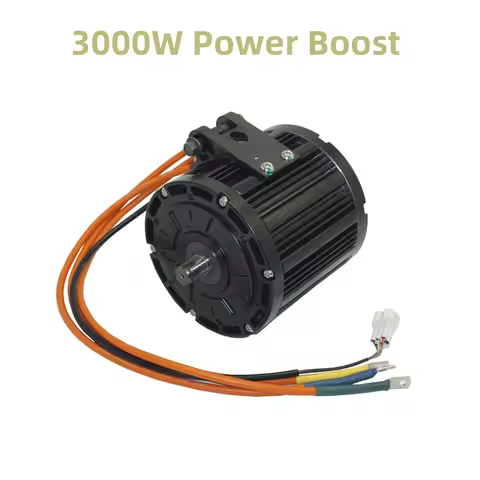 QS MOTOR QS138 70H 3000W Mid Drive Motor PMSM Electric Motor V1 Belt Sprocket Transmission