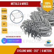 Cyclone Wire Mesh (2x2") 6 meters roll 6 Ft height | Ecommerce Packaging Supplies