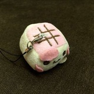 豆腐可愛公仔圖案電話繩
