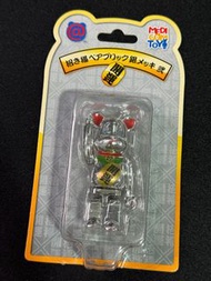 招財貓 / 100% / BE@RBRICK 銀色 開運 貳代
