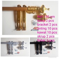 Rail Package - 150 cm ordeng rod - Curtain rail - Window curtain rod - Window curtain rod