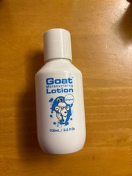 全新 Goat moisturising lotion 100ml 旅行裝