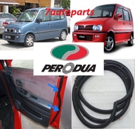 ORIGINAL SPEC PERODUA KENARI DOOR RUBBER / WEATHERSTRIP/PINTU GETAH