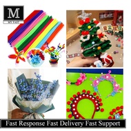 100 Pcs Wired Sticks DIY Kids Educational Craft Supplies Twist Wire Toys Craft Handmade DIY Craft