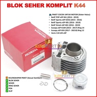 BLOK SEHER KOMPLIT BEAT ESP K44 STATER HALUS BEAT POP STREET VARIO 110 ESP SCOOPY ESP RING 14 12 K16