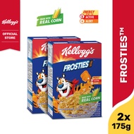 [แพ็คคู่] เคลล็อกส์ ฟรอสตีส์ 175 กรัม Kelloggs Frosties 175 g. ซีเรียล ซีเรียว ซีเรียลธัญพืช คอนเฟลก ขนมกินเล่น