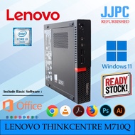 LENOVO M710Q TINY THINKCENTRE PC DESKTOP I3-6100T 8GB 16GB RAM / 120GB 240GB 512GB SSD WINDOWS 11P