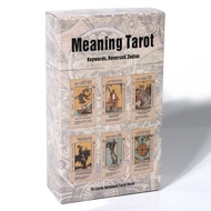 Meaning Tarot Cards Deck 78Pcs With Keywords & Zodiac Guide – Beginner-Friendly Learning Tool, Gradu