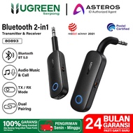 UGREEN Bluetooth Audio 2in1 Receiver Transmitter 2 Modes RX TX with Aux 3.5mm