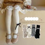 Children's tights with thin fleece, warm, solid color, leggings, versatile, one-piece tights, thicke
