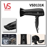 Vidal Sassoon VSD131K 2200W Hair Dryer for professionals Ultra High Power Light weight compact size 