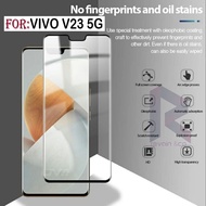 LAYAR NEW VIVO V23 5G TEMPERED GLASS FULL SCREEN PREMIUM QUALITY ANTI-SCRATCH FULL SCREEN VIVO V23 5