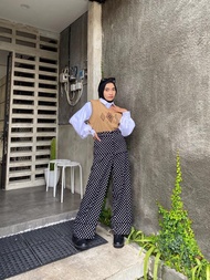 HL HIGHWAIST POLKA PANTS (REALPICT)