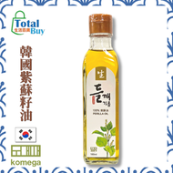 韓國紫蘇籽油180ml(冷榨,健康植物油,新舊包裝隨機發貨)EXP:2028/01/12