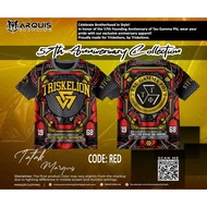 TAU GAMMA PHI 57TH ANNIVERSARY EDITION - FULL SUBLIMATION TSHIRT