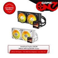 DarkFlash Explore DE240 ARGB 240mm AIO Liquid CPU Cooler
