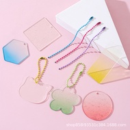 Children DIY Cuckoo Card Chuck 100 Cuckoo Chucks Cuckoo Chucks Acrylic Disc Glitter Gradient Transpa