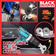 Black Hardware Atap Zink Kilang Electric Drill Plate Cutter Metal Deck Zinc Roof Cutter Nibble Awing