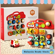 Busy Board Montessori Busy Cube Unlock Board Training Early Education Kids Busy Board Budak AC-353