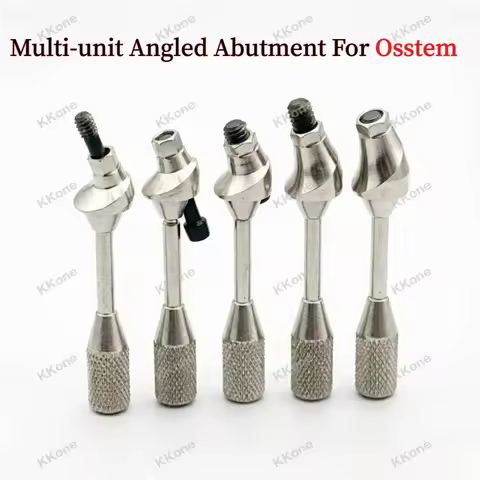 10Pcs Multi-unit Angled Abutment For Osstem Dental Implant Accessories Lab Supplies