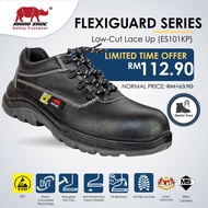 RHINO ES101KP Safety Shoes Low Cut | Fibreglass Toe Cap | Anti-Penetration | ESD | SIRIM & DOSH (JKK