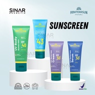 SINAR Amaterasun UV Sunscreen Series - UV Sunscreen Cream SPF 50 | Physical Sunscreen SPF 50 | Trans