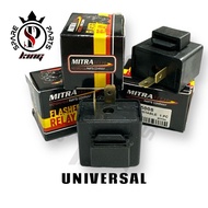 UNIVERSAL SIGNAL RELAY LED FLAHSER RELAY 2PIN INDICATOR RELAY DOUBLE SIGNAL RELAY ADJUSTABLE