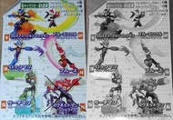 last 無大盒 全新外盒有傷 Takara Rockman (Megaman) Exe Busting Navi Selection Vol 1 Mini Figure x 不齊套 圖中11款(不散