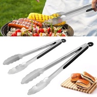 **包郵** 不鏽鋼食物夾 食品夾 麵包夾 牛排夾 烤肉夾 烘焙夾 料理夾 隔熱夾 夾子