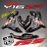 STRIPE MOTOR YAMAHA Y16 Y16ZR EXCITER 155 (55) CUSTOM BODY STICKER