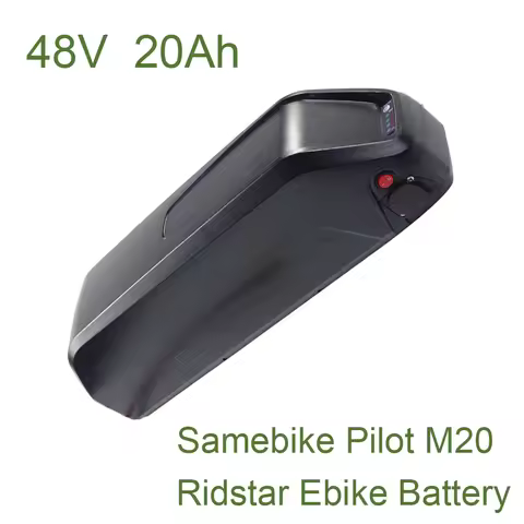 48V 15Ah 20Ah Li-ion Rechargeable Ebike Battery Downtube Model 097 With Charger for Samebike Pilot M
