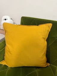 IKEA 抱枕 含芥末黃抱枕套