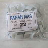 Concrete Nail Cable Clamp / Cable Clip size 22 mm