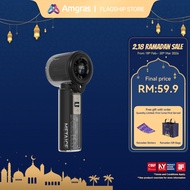 Amgras Metalce Fan Hyper High-Speed ​​Handheld Spray Fan Mini Ultralight Portable Kipas 6000mAh LED 