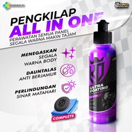 KING POLISHES Ultra Coating Semi Coating Car Motorcycle Polisher Taro Leaf Effect