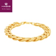 HABIB Starla Yellow Gold Bracelet, 916 Gold
